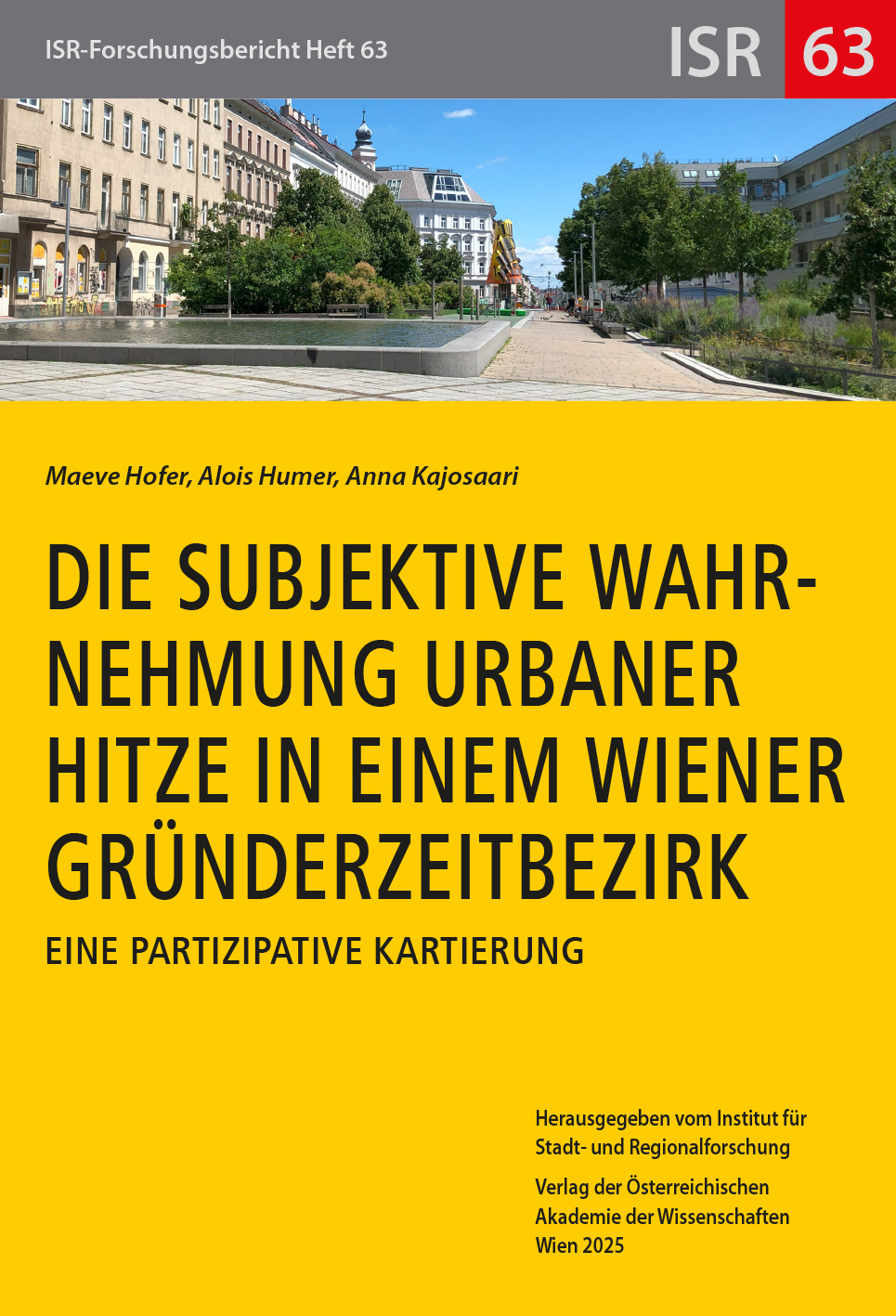 Die subjektive Wahrnehmung urbaner Hitze in einem Wiener Gründerzeitbezirk